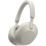 Sony WH-1000XM5 Noise-Canceling Wireless Over-Ear Headphones - Silver