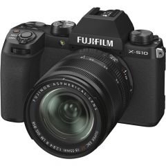 Fujifilm X-S10 Mirrorless Camera with 18-55mm Lens