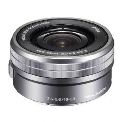 Sony SEL E 16-50mm f/3.5-5.6 PZ OSS Lens - Silver